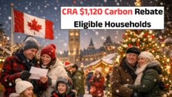 CRA $1,120 Carbon Rebate Update: Eligible Households to Receive Payment on 26 December 2025
