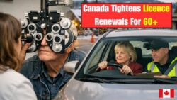 Goodbye to Easy Licence Renewals: Canada Introduces Eye Test and Highway Test for Drivers Aged 60+