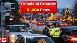 Goodbye to Manual Traffic Checks: AI Cameras Rolled Out Across Canada With $1,000 Automatic Fines